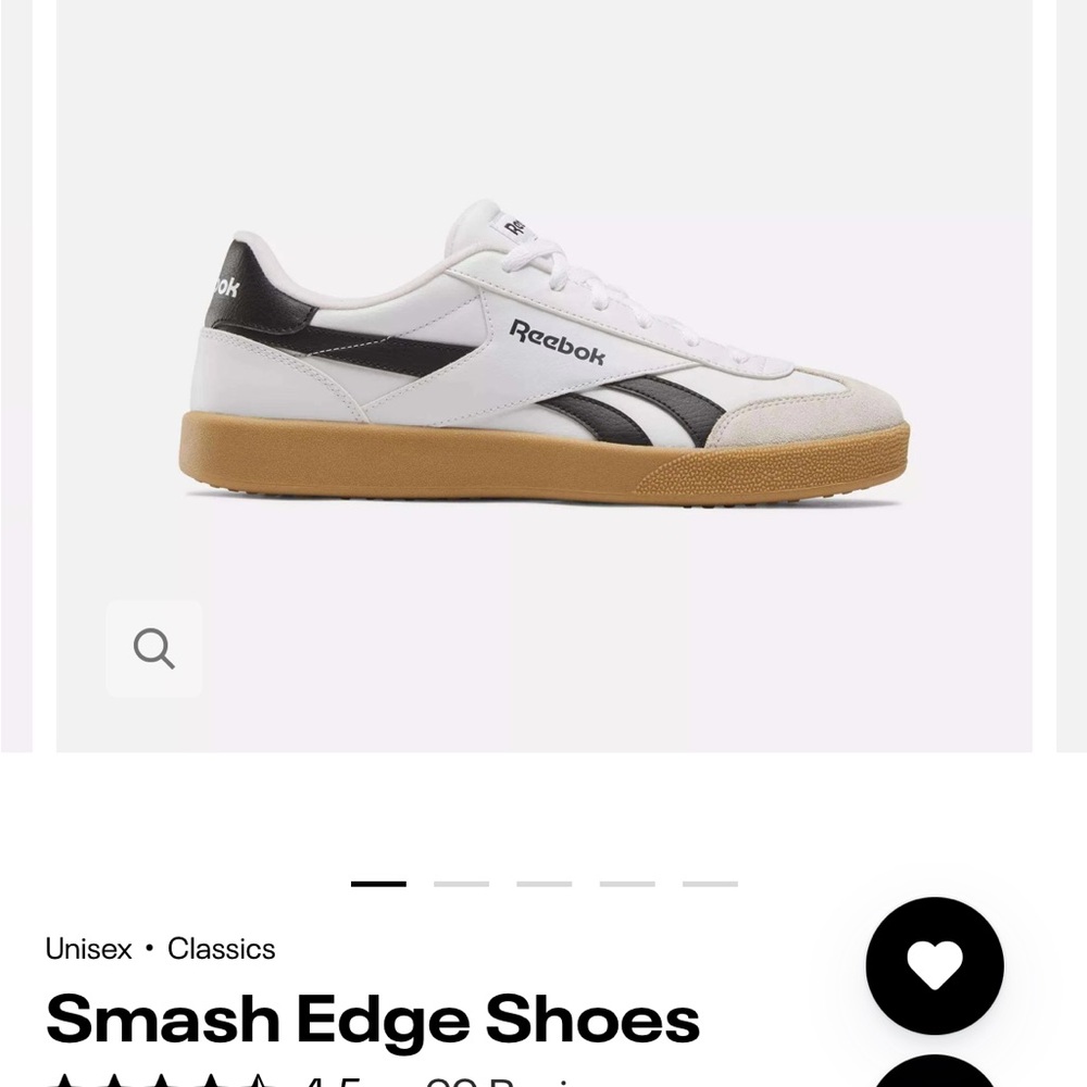 Reebok Smash Edge Shoes